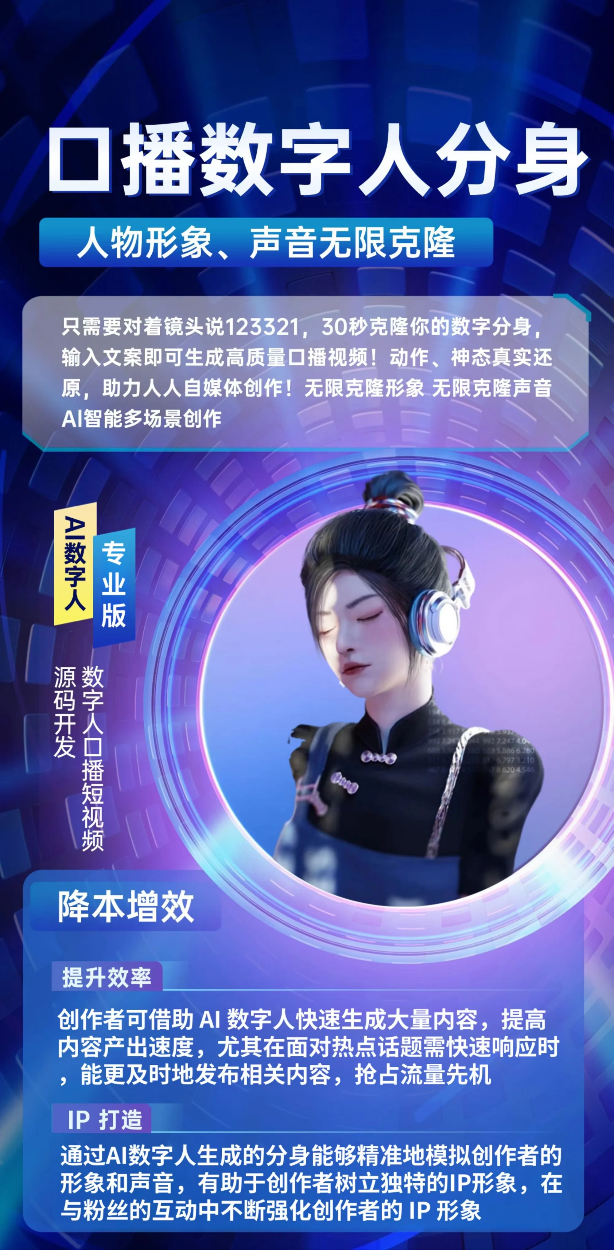 AI数字人系统封面